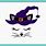 Witch Cat SVG