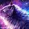 Wolf Galaxy Animal Drawings