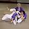 Woman Judo Flipping Man