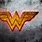 Wonder Woman Logo Wallpaper 4K