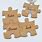 Wooden Puzzle Pieces for Crafts