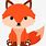 Woodland Fox Cartoon