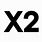 X2 Sign