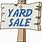 Yard Sale Sign Pics