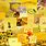 Yellow Aesthetic Collage Desktop