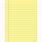 Yellow Notepad Paper