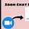 Zoom Chat Box Icon