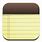 iOS 6 Notes Icon