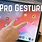 iPad Pro Gestures