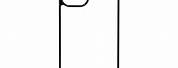 iPhone 12 Case Template Printable