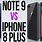 iPhone 8 Plus vs Note 9