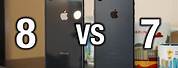 iPhone 8 and 7 Comparison Black