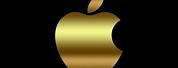 iPhone Apple Logo Gold Black Wallpaper