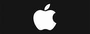 iPhone Black and White Apple Logo Wallpaper