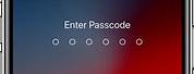 iPhone Enter Passcode
