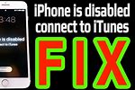 iPhone Is Disabled Connect to iTunes Solution