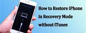 iPhone Recovery Mode without iTunes