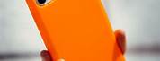 iPhone SE Case Neon Orange