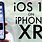 iPhone XR iOS 14