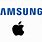 iPhone and Samsung Logo