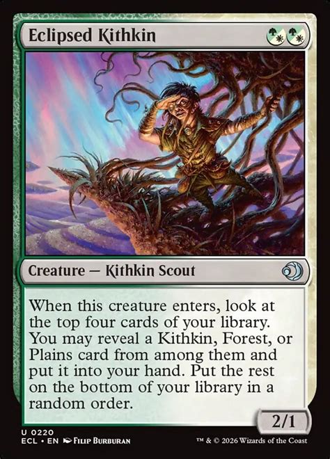 Eclipsed Kithkin - Creature - Cards - MTG Salvation