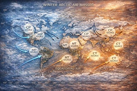 Understanding Air Masses & Their Role in Weather Patterns | Meteorology101