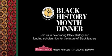 Calgary Black Chambers Annual Black History Month Dinner, Gasoline ...