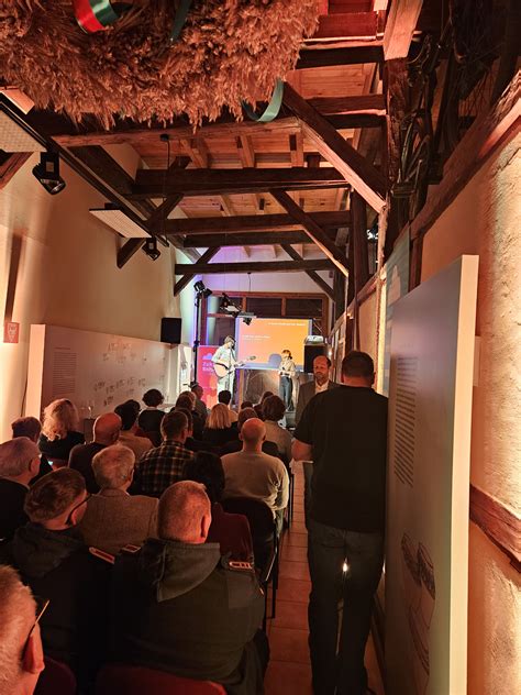 Construction site concert