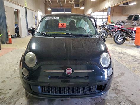 2012 Fiat 500 pop For Sale in Indianapolis, IN Lot #97595***