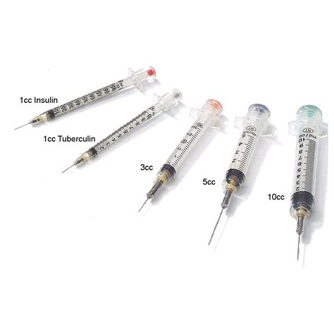 Safety Syringe with Hypodermic Needle, 10ml, 20G x 1 1/2", 100/bx, 6 b ...