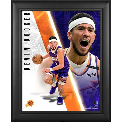 Devin Booker Phoenix Suns Framed 13" x 16" Radiance Collage