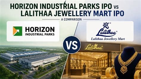 Horizon Industrial Parks IPO vs Lalithaa Jewellery Mart IPO: Day 1 ...