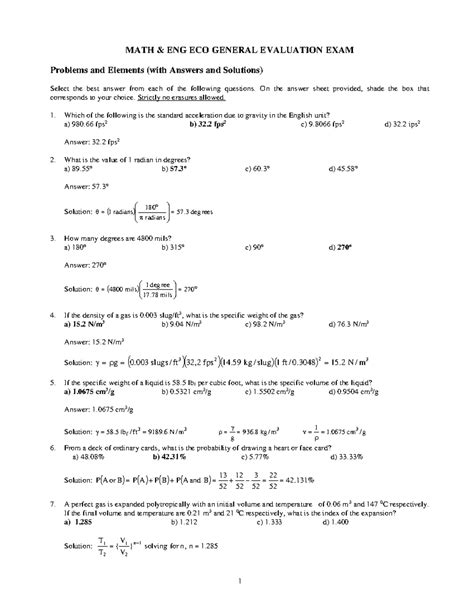 MATH 1 - Practice Problems for Ibong Tiririt Exam Preparation - Studocu