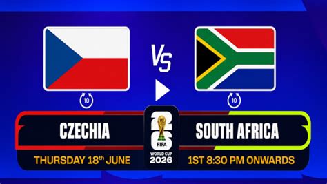 How to Watch Czechia vs South Africa Free Live Stream: the 2026 World ...