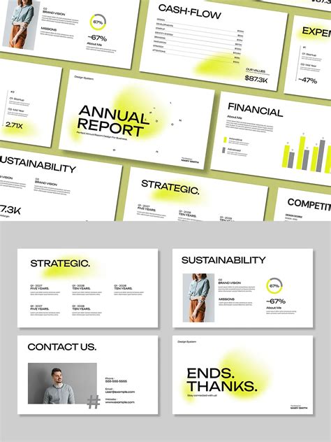 Annual Report Presentation Template - Siteoutsite
