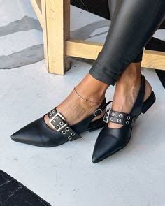 Cut Out Point Toe Flat Mules | Girly shoes, Pointed toe flats, Fashion ...