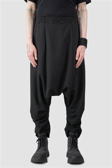 La Haine Inside Us | Schwarze Hose mit abnehmbarem Rock