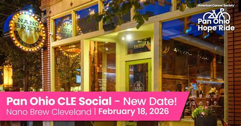 Pan Ohio Cleveland Social at Nano Brew | New Date: Feb 18, Nano Brew ...
