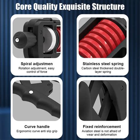 11-364 lbs Hand Grip Strengthener Workout ForearmGrip Gripper FingerSt ...