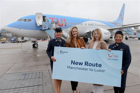 TUI celebrates inaugural flight to Luxor from Manchester Airport and ...