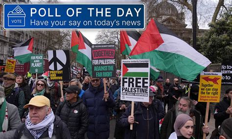 Poll of the day: Should pro-Palestine marches be banned after latest ...