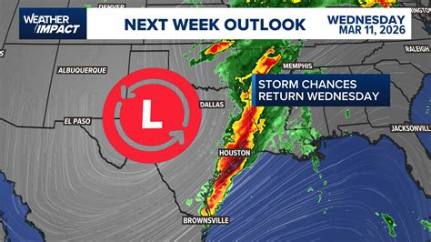 Weather Impact Alert issued for storms today, then more storms arrive ...