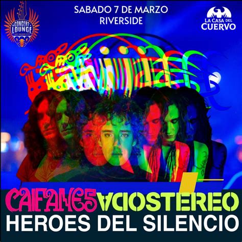 Heroes Del Silencio, Caifanes, Soda Stereo Tributos En Vivo En ...