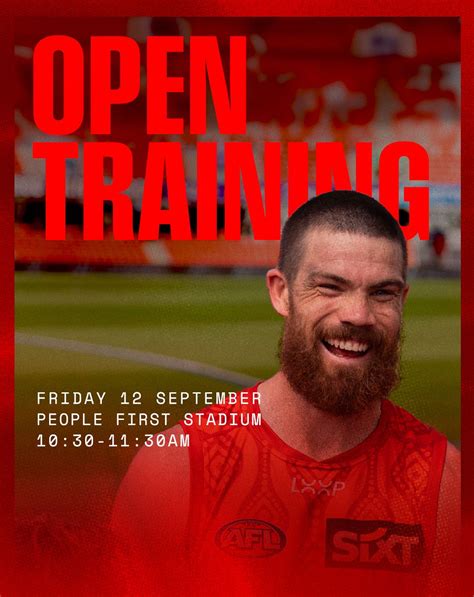 Gold Coast SUNS – Semi Finals Open Training, People First Stadium ...
