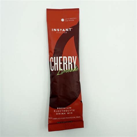 Instant Hydration Electrolyte Powder Packets Cherry Limeade, 40 Count