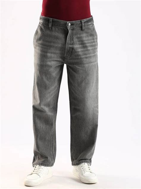 Calvin Klein Jeans Tapered Fit Men Grey Jeans - Buy Calvin Klein Jeans ...