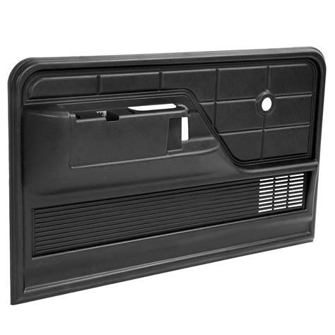 Ford F-100 F-150 F-250 Bronco Interior Door Panels Black 1973-79