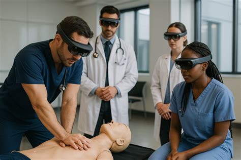 VR CPR Defibrillator Training