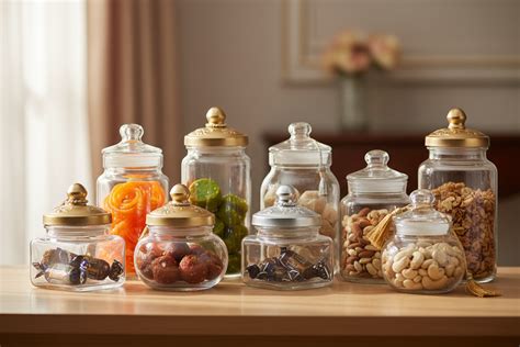 Glass and Jar Return Gifts for Sweet, Chocolate and Dry Fruit Packing ...