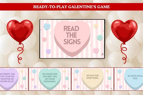 Buy Galentine's Party Game: Read the Signs - is It A Red or Green Flag ...